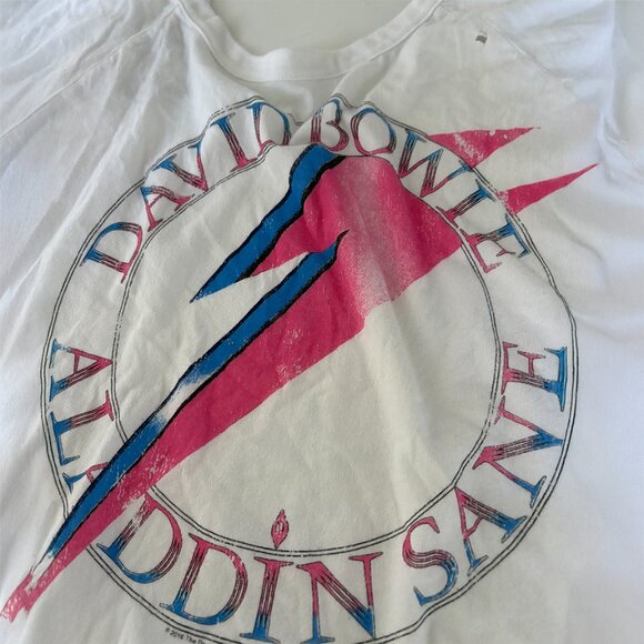 Trunk Ltd Tops - Trunk LTD, David Bowie white t-Shirt _M